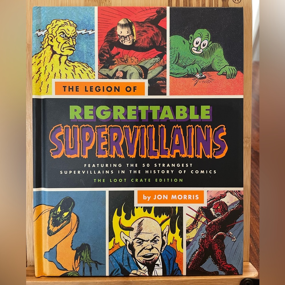 🚨The Legion of Regrettable Supervillains Hardcover Jon Morris Loot Crate Ed 🚨